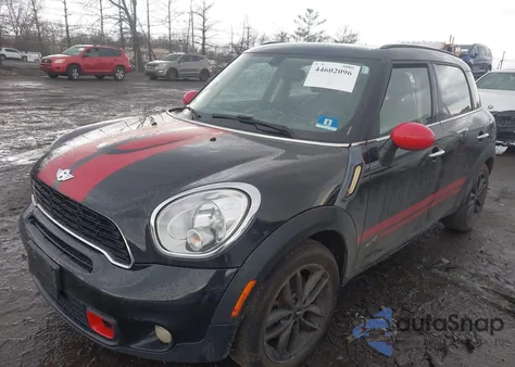 2013 Mini Countryman Cooper S from USA, damaged, VIN WMWZC5C58DWP32296